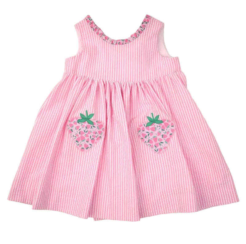 Funtasia Too Strawberry Pockets Wrap Dress
