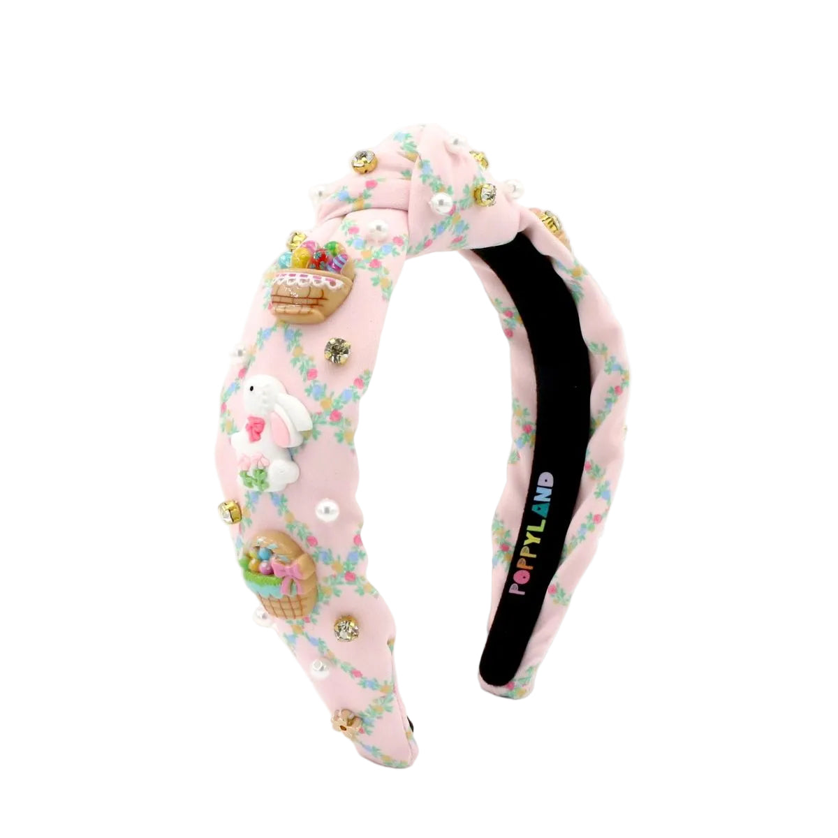 Poppyland Easter Trellis Knot Headband