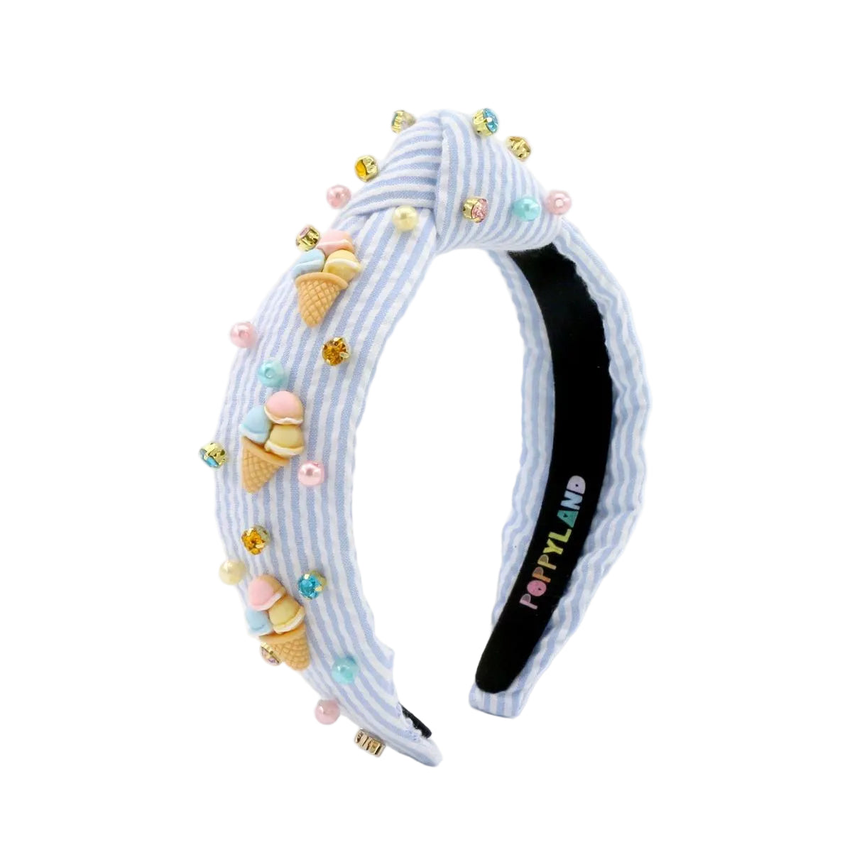 Poppyland Boardwalk Ice Cream Knot Headband