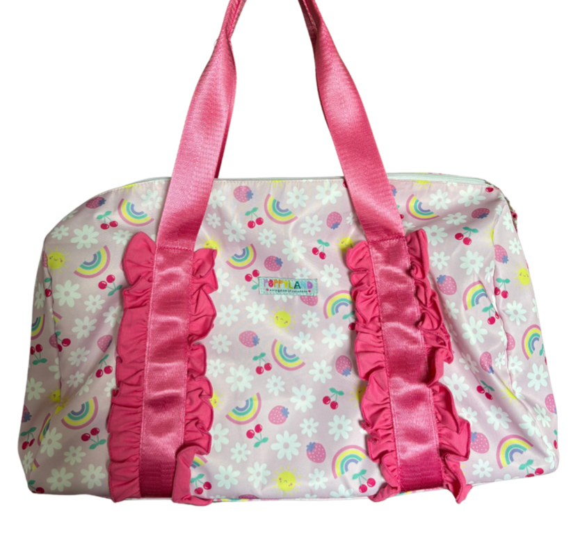 Poppyland Sweet Summertime Ruffle Duffle Bag