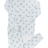 The Uptown Baby Sail Boats Pajama Set