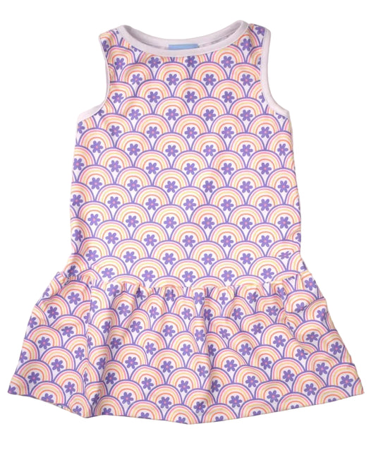 Funtasia Too Retro Rainbow Tank Dress