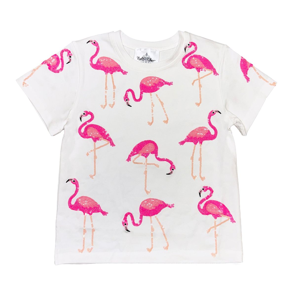 Belle Cher Flamingo Top