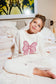 Lola and the Boys Big Bow Crystal Fuzzy Set