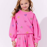 Lola and the Boys Pink Sparkle Hearts Set