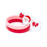 Red Bows Santa Bangles