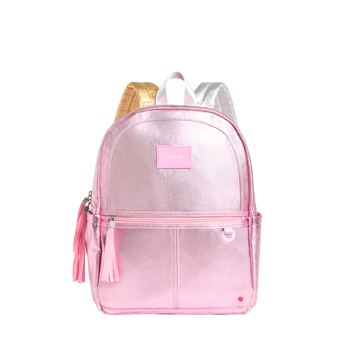 State Kane Backpack- Pink and Silver