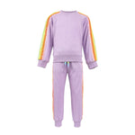 Lola and the Boys Lavender Rainbow Sequin Set