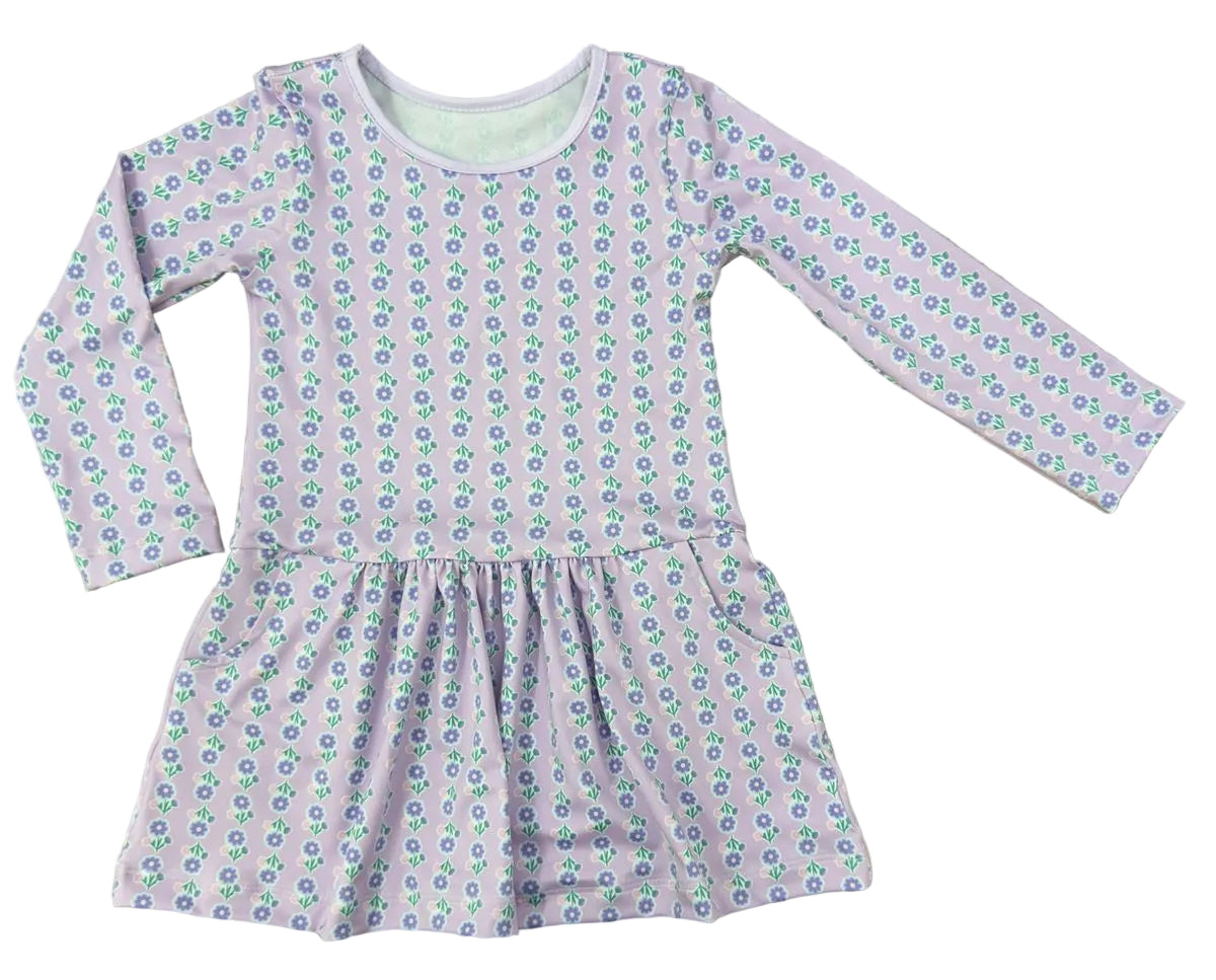 Poppyland Lavender Blossom Hattie Dress