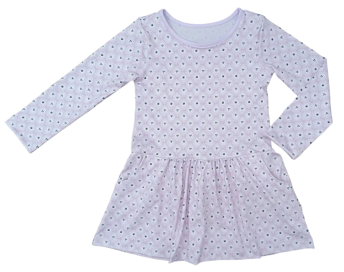 Poppyland Girly Ghosts Hattie Dress