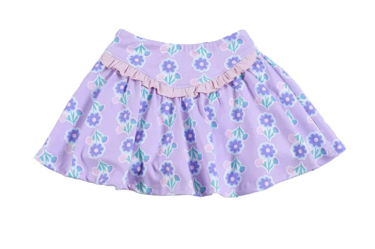Poppyland Lavender Blossom Sabrina Skirt