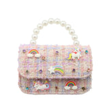 Poppyland Twinkle Unicorn Tweed Purse