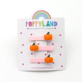 Poppyland Pumpkin Hair Clips