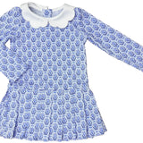 Poppyland Blueberry Bow Birdie Dress