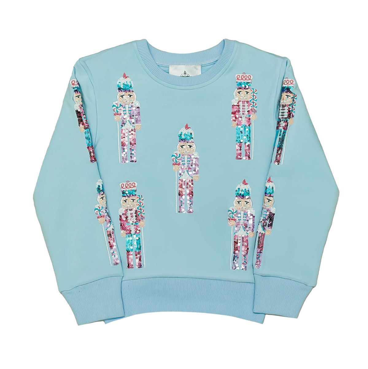 Belle Cher Light Blue Nutcracker Sweatshirt