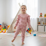 Tweenstyle by Stoopher Ditsy Ruffle Sweatpants Set