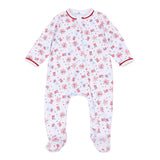 A Sparkly Fourth Printed Zipper Footie