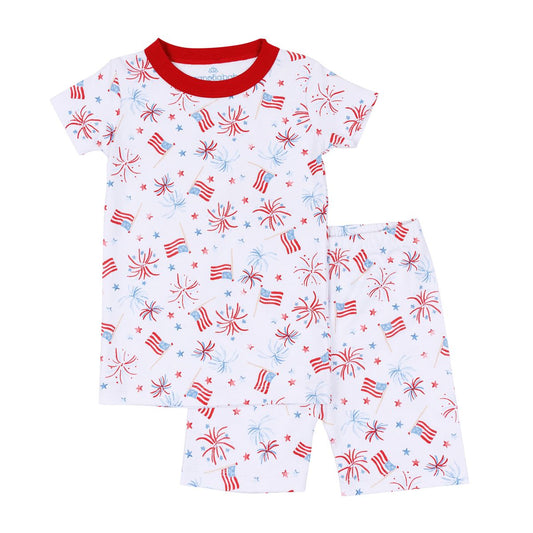 Magnolia Baby A Sparkly Fourth Pajamas 