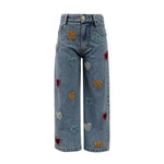 Lola and the Boys Gems Rainbow Heart Jeans