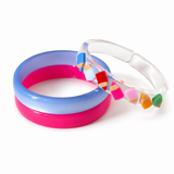 Lilies & Roses Vibrant Pencils Bangles