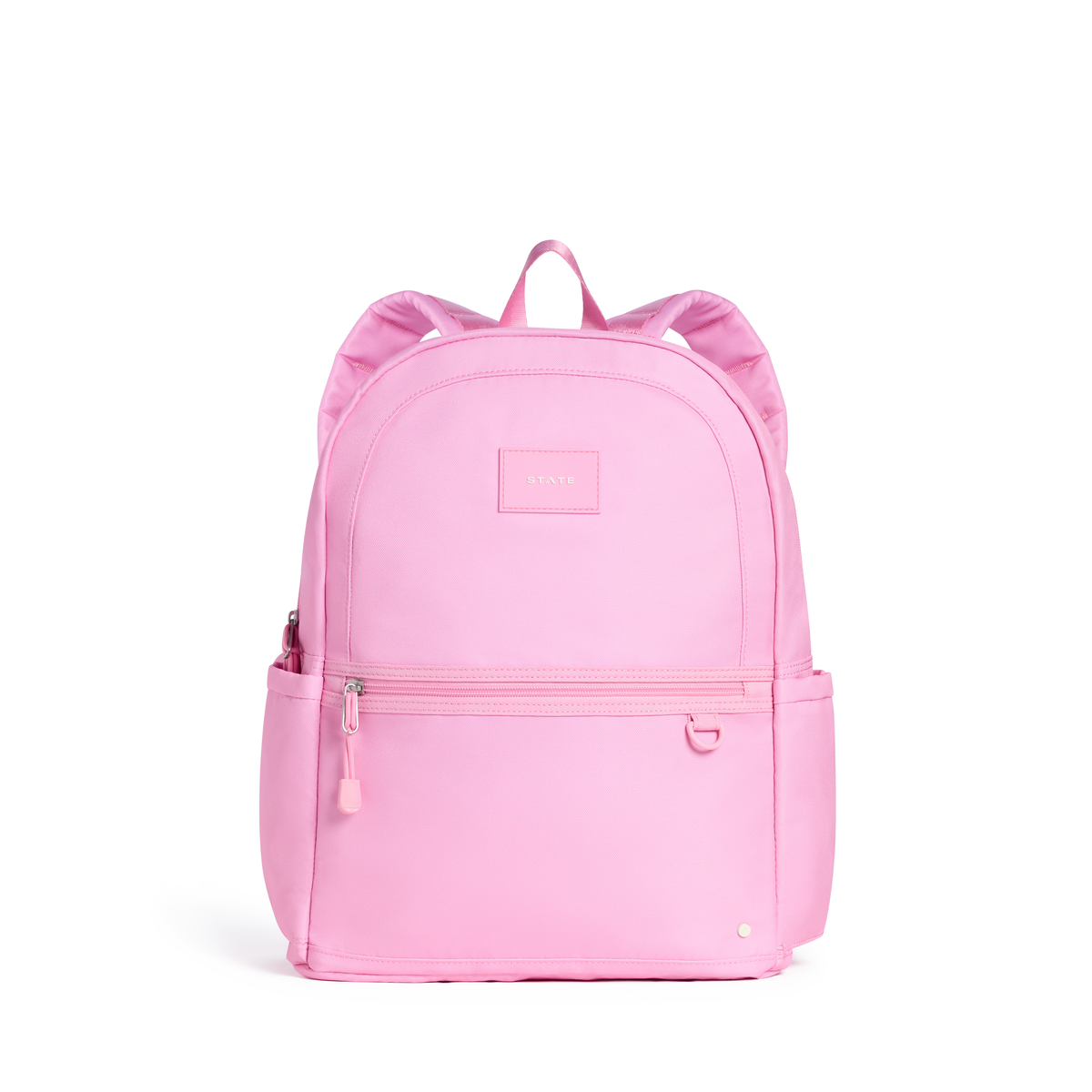 Kane Double Pocket Backpack- Pink