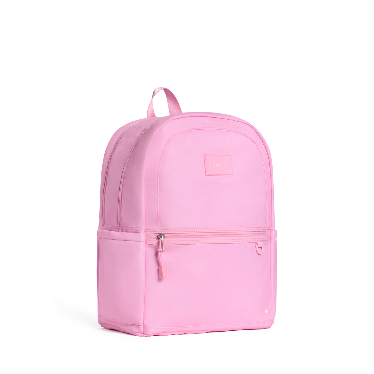 Kane Double Pocket Backpack- Pink