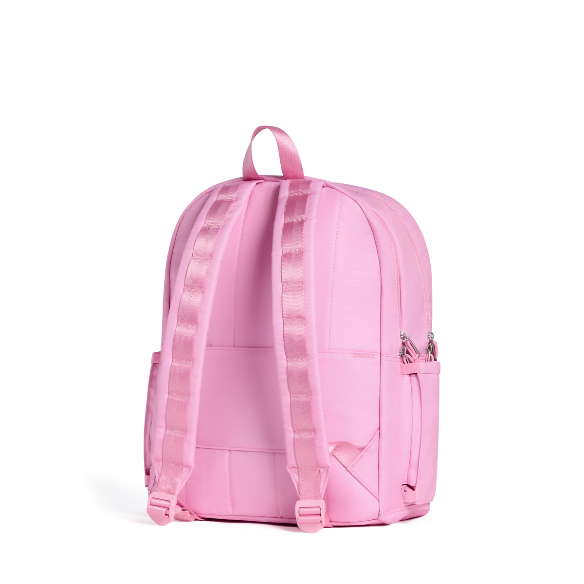 Kane Double Pocket Backpack- Pink