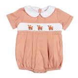 Teeta Smocked Longhorn Noah Bubble