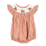 Teeta Smocked Longhorn Hallie Bubble