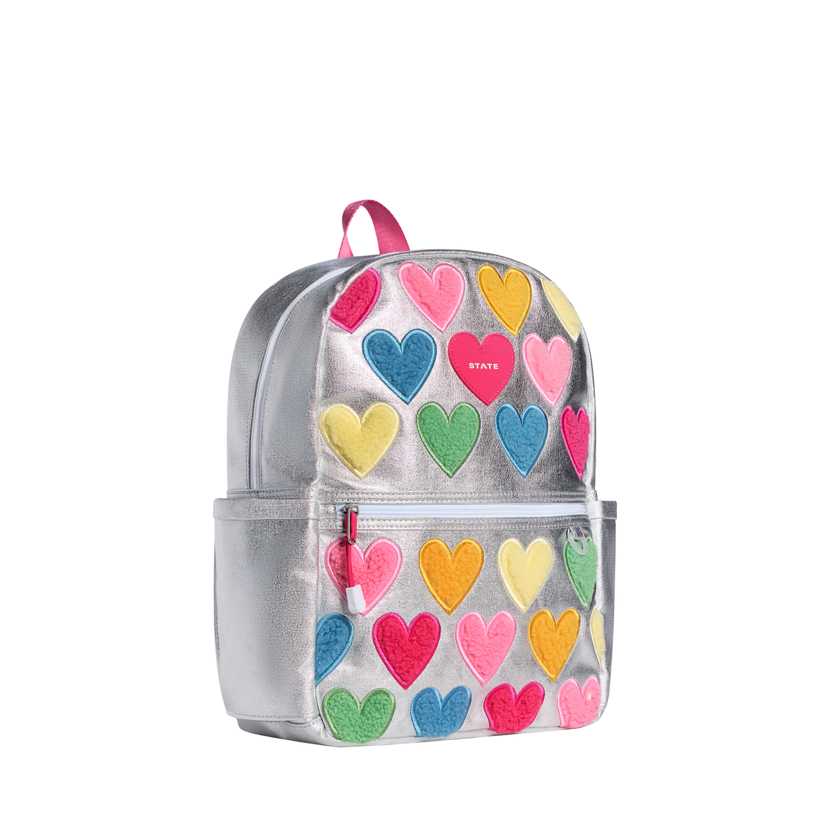 State Kane Backpack- Happy Fuzzy Hearts