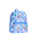 State Kane Double Pocket Backpack- Charms Blue Check