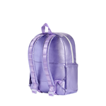 State Kane Double Pocket Backpack- Lilac Quilted Sequins