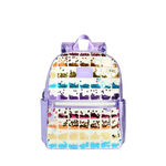 State Kane Double Pocket Backpack- Lilac Quilted Sequins