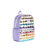 State Kane Double Pocket Backpack- Lilac Quilted Sequins