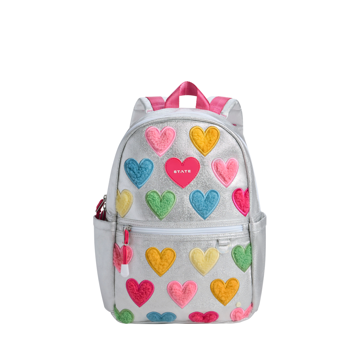 State Kane Mini Backpack- Happy Fuzzy Hearts – Jojo Mommy