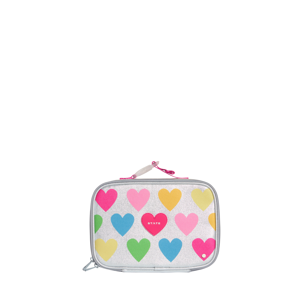 State Rodgers Lunch Box- Happy Fuzzy Hearts