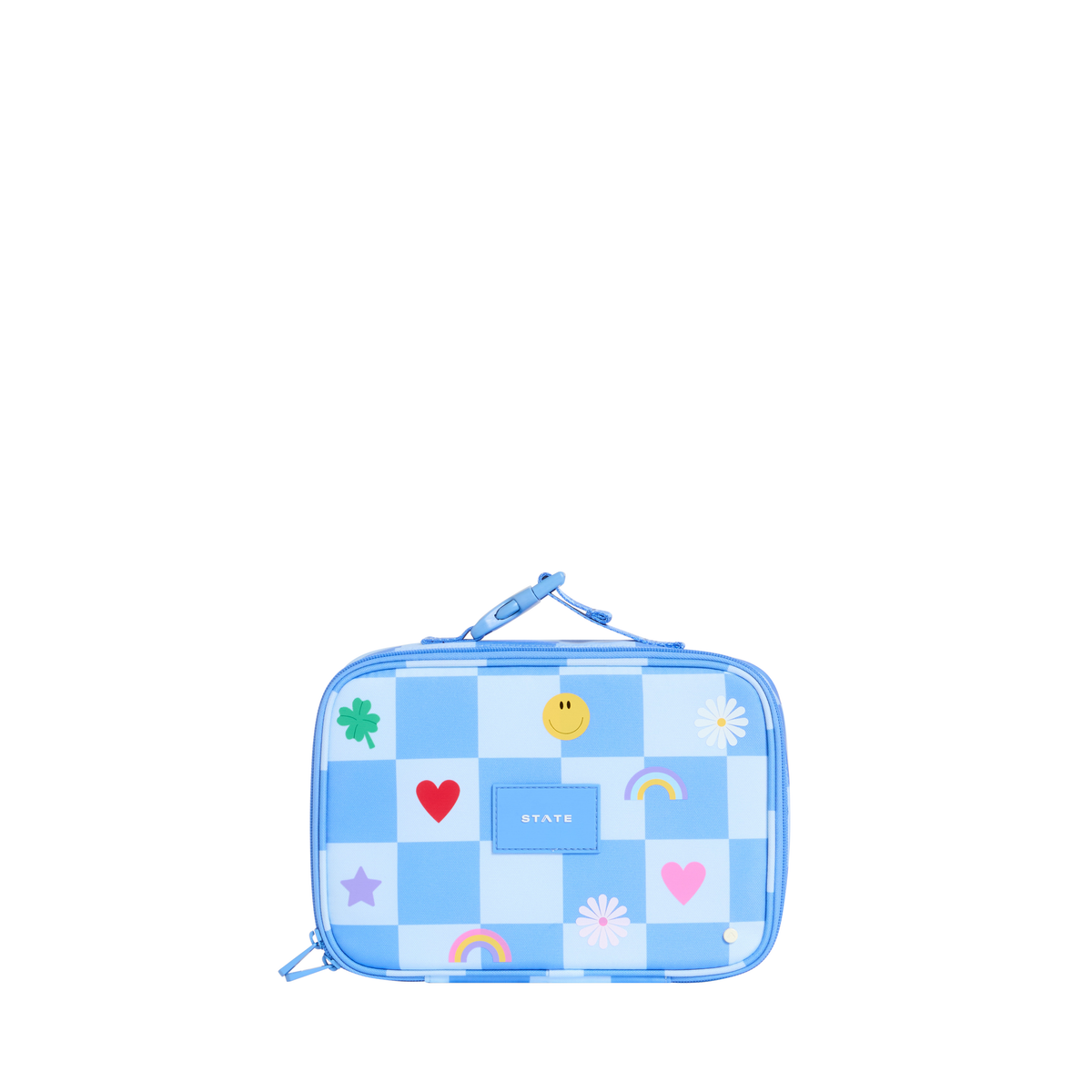 State Rodgers Lunch Box- Charms Blue Check