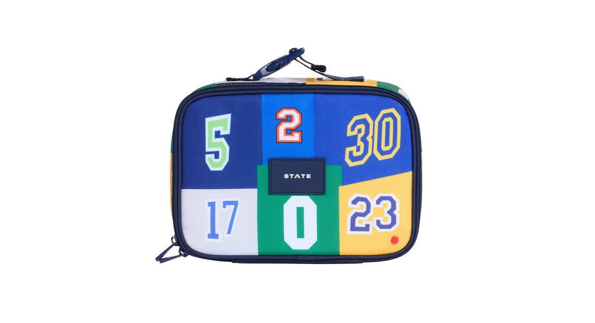 State Rodgers Lunch Box- Varsity Numbers