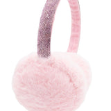 Bari Lynn Pink Crystallized Earmuffs