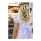 Linen Pink Classic Dress