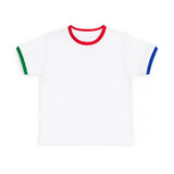 Florence Eiseman White T Shirt With Multi Tipping