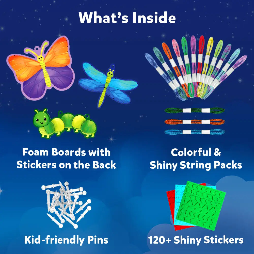 Skillmatics Super Strings- Bugs and Butterflies