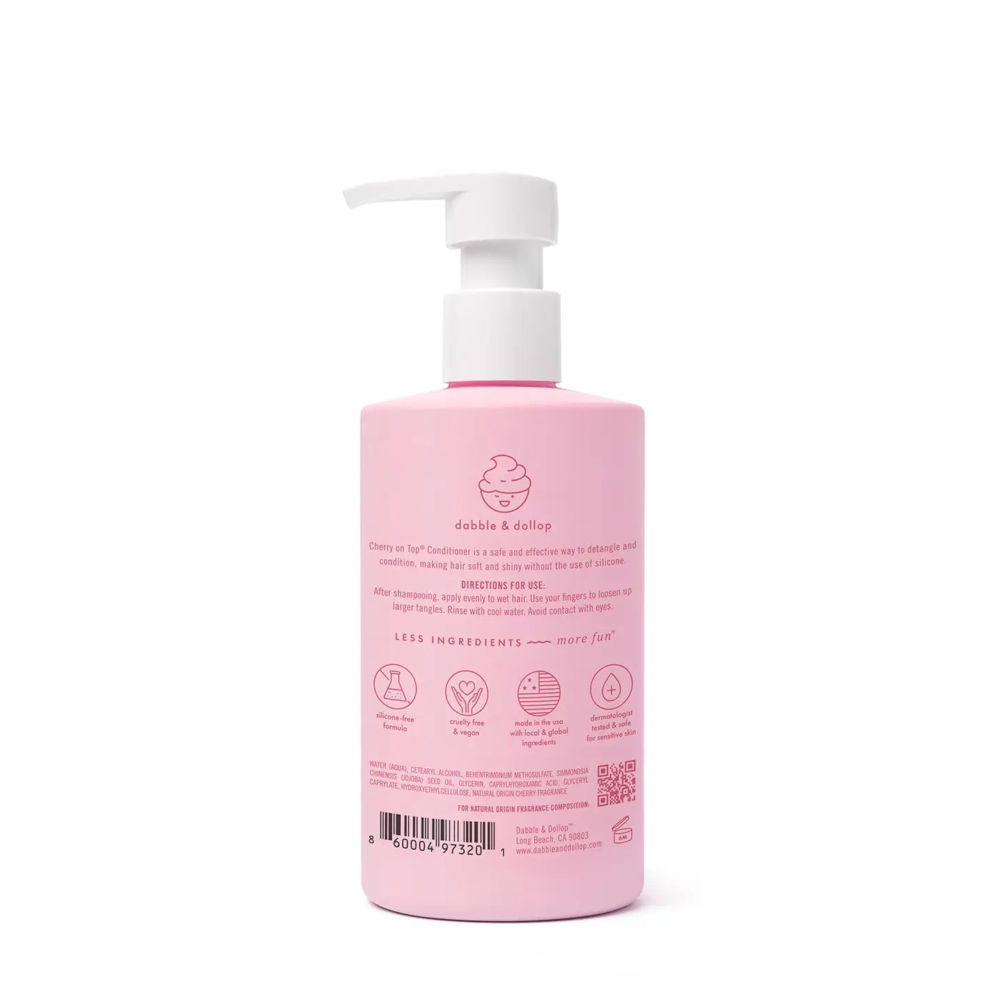 Dabble & Dollop Cherry on Top Hair Conditioner