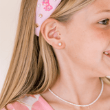 LeMel Pearl Stud Earrings 14K