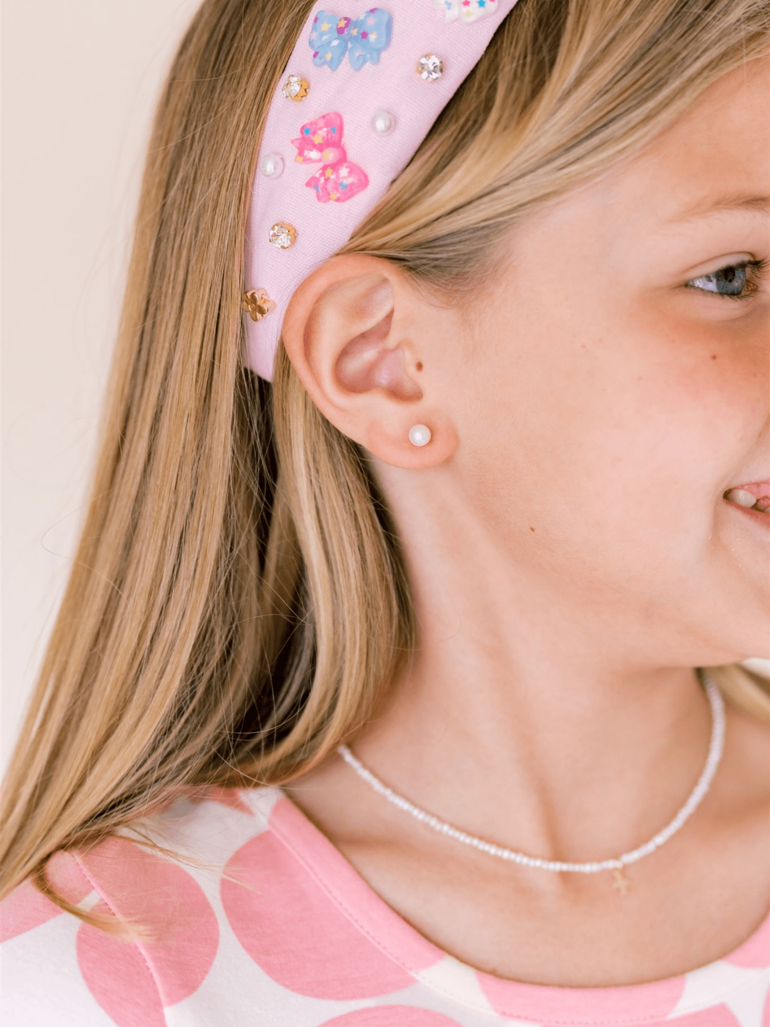 LeMel Pearl Stud Earrings 14K