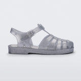 Possession Shiny Kids Sandals- Glitter Clear