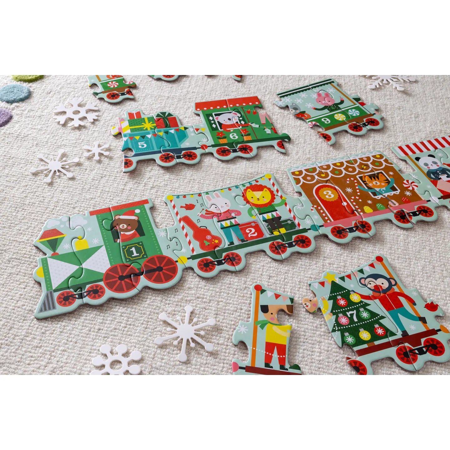 Christmas Train Floor Puzzle