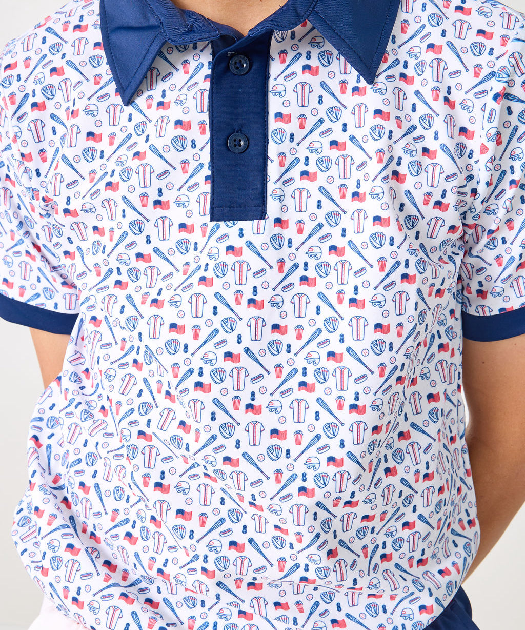 Summer Slugger Polo Shirt