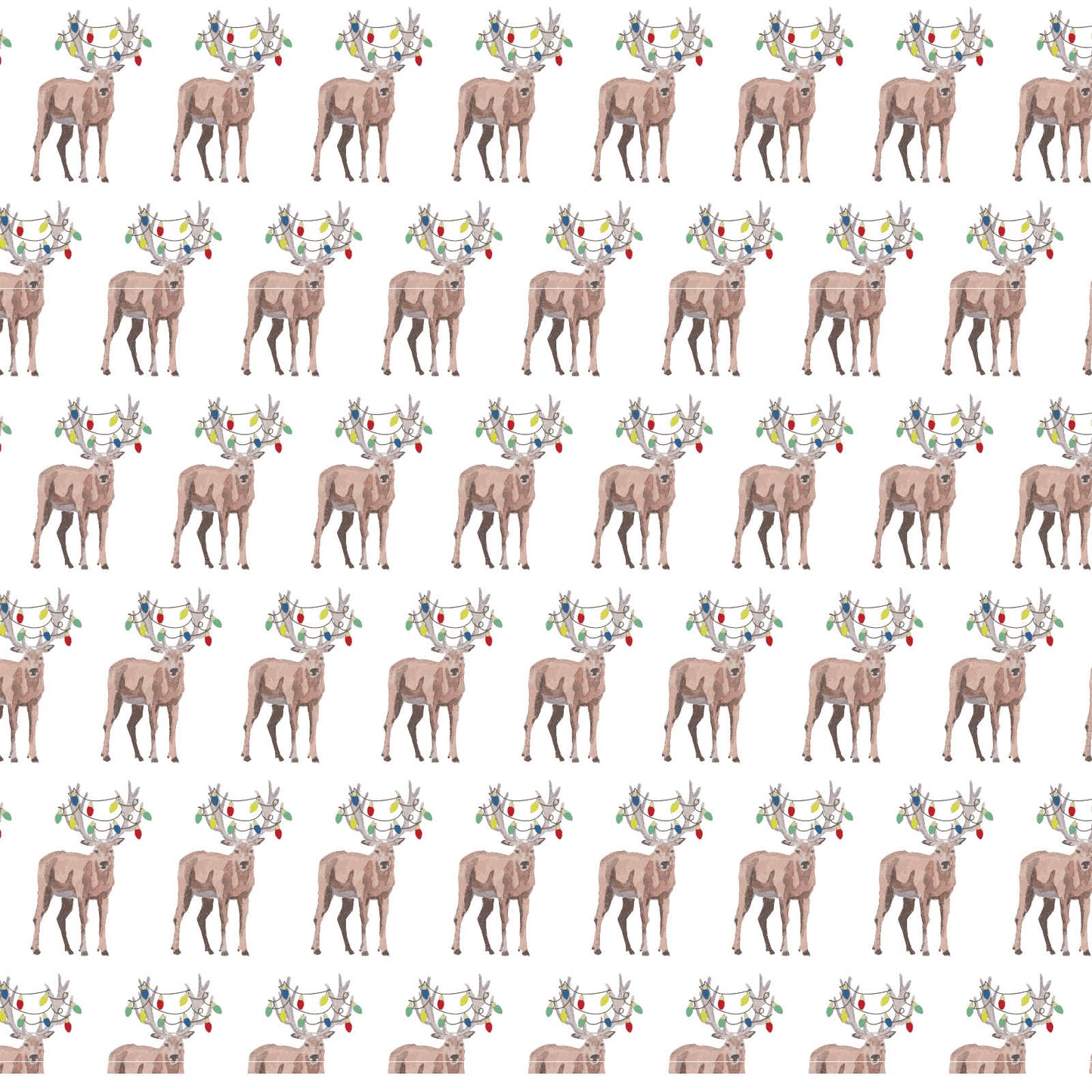 Lila and Hayes Parker Zipper Pajama - Festive Deer