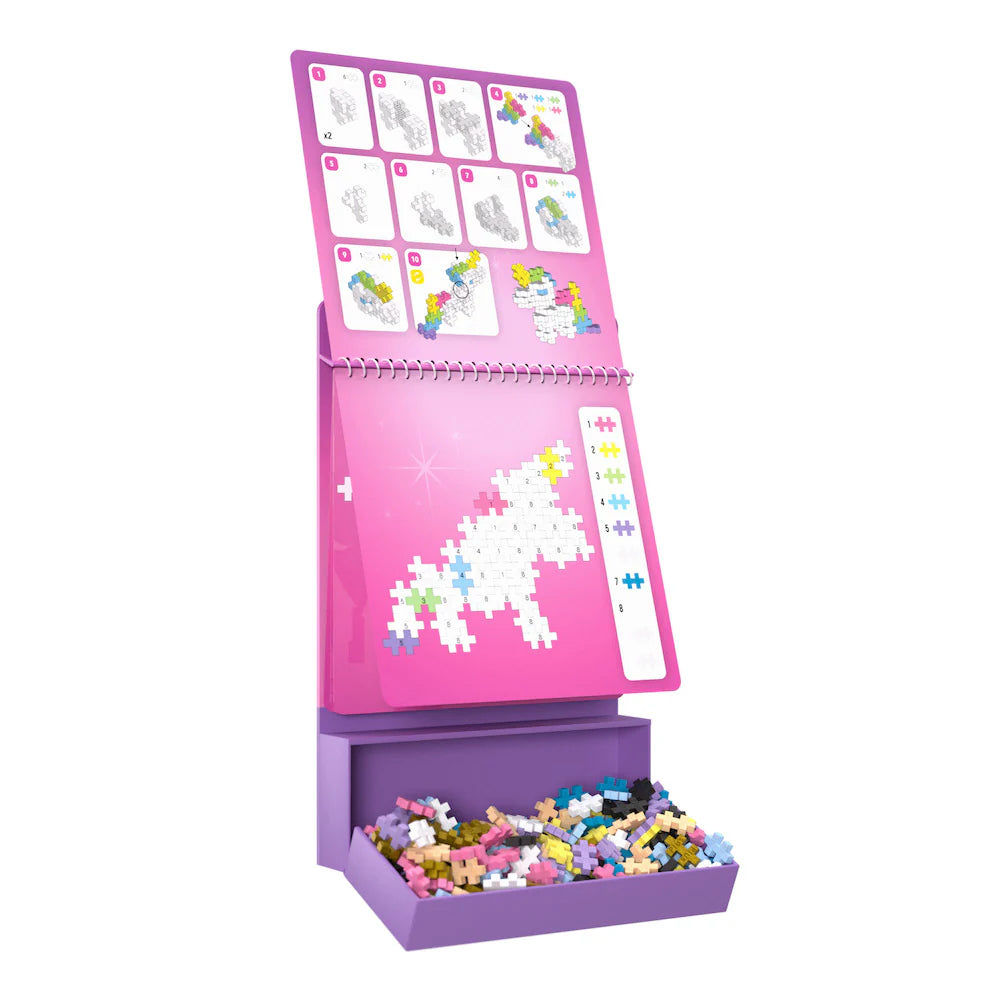 Plus Plus Puzzle By Number- Activity Pad- Fairytale